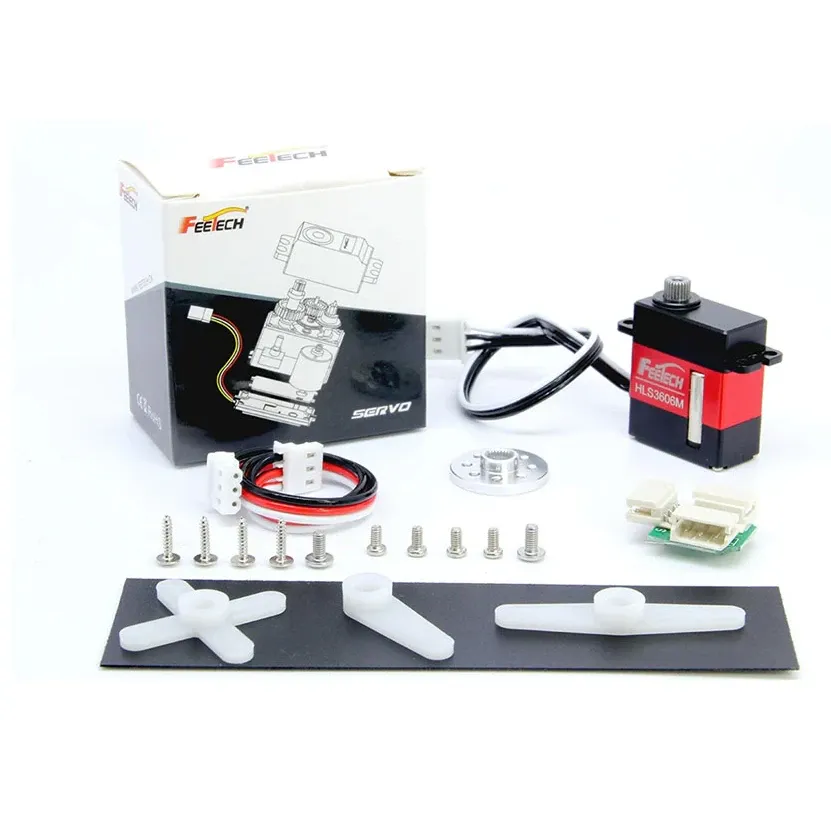 Feetech HL-3606 6V 6kg.cm 360° Metal Gear TTL Serial Bus Servo