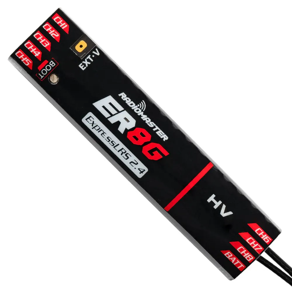 RadioMaster ER8G 2.4GHz ELRS 8CH PWM Receiver