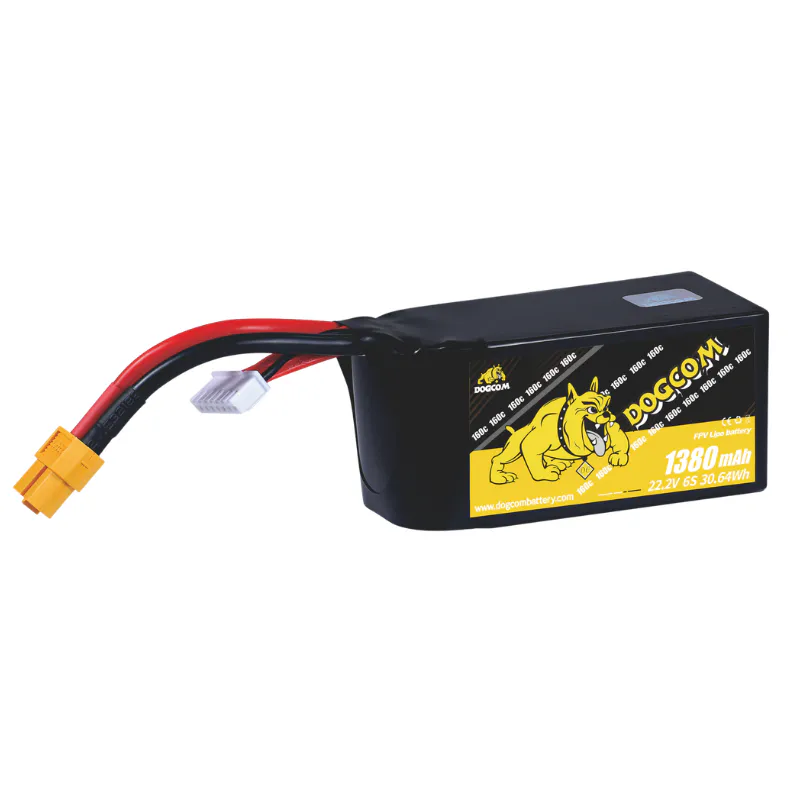 DOGCOM 1380mAh 160C 6S LiPo (XT60)