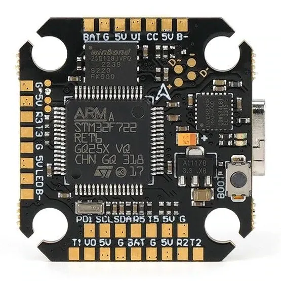 Axisflying Argus Mini FC+ESC Stack — F722 + 40A 4–6S 32Bit