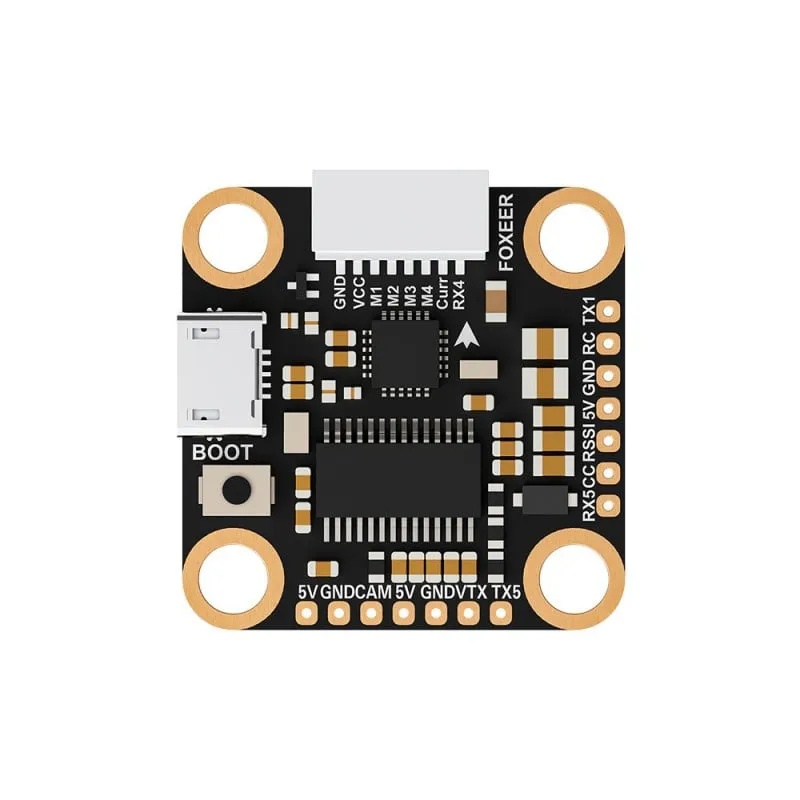 Foxeer F722 V4 Mini Flight Controller (MPU6000, 20×20mm)