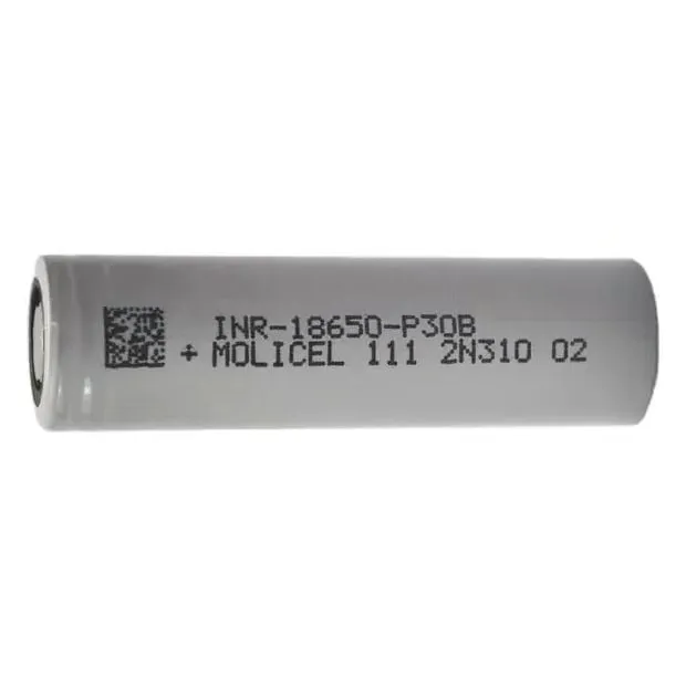 Molicel INR-18650-P30B 3.6V 3000mAh 10C Li-Ion Cell