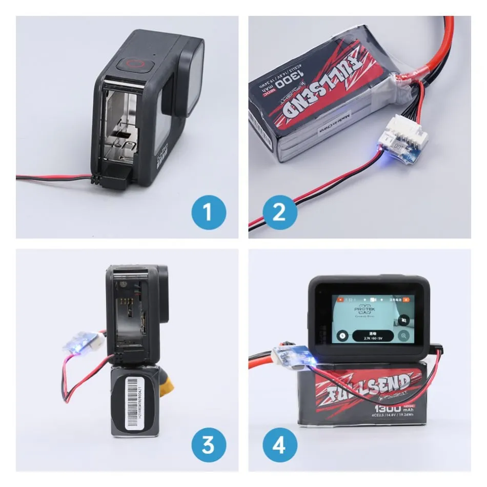 iFlight Naked GoPro Power Cable BEC for GoPro Hero 6–12