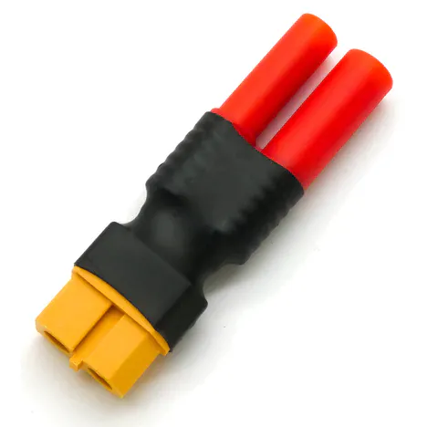 XT60 Female to 4mm HXT Bullet Adapter