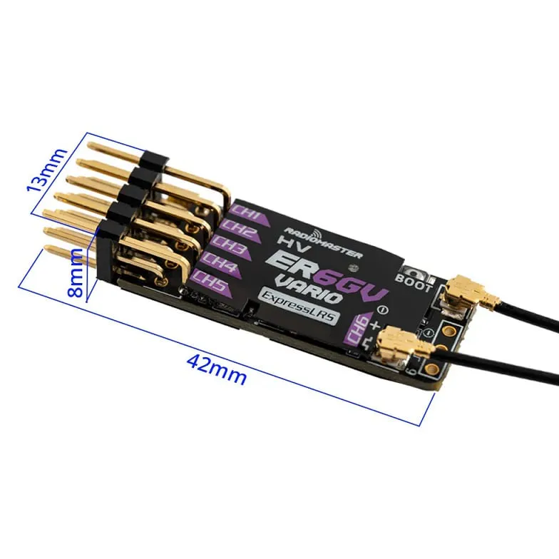 Radiomaster ER6GV 2.4GHz ELRS PWM Receiver
