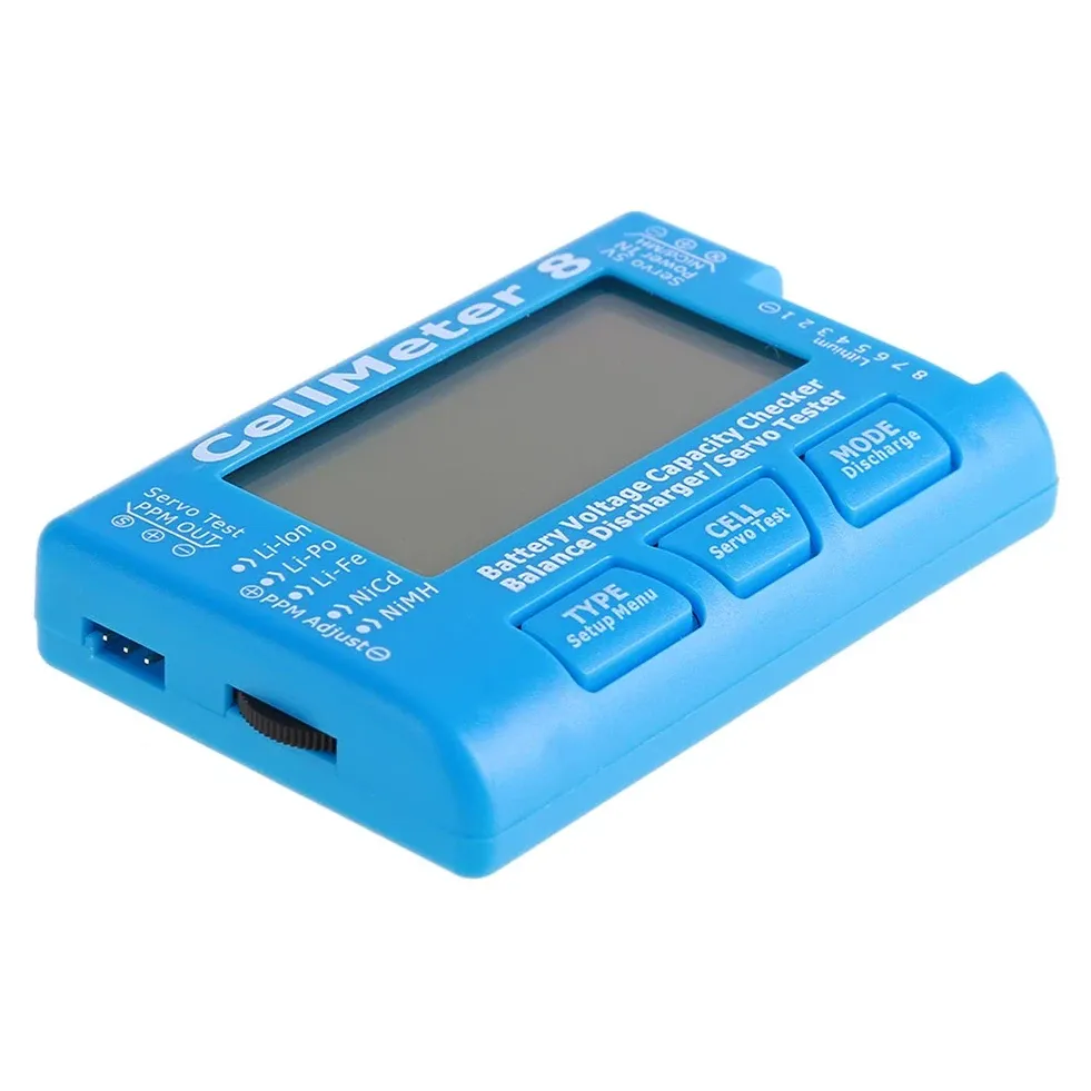 Cellmeter 8 Digital Battery Checker and Servo Tester