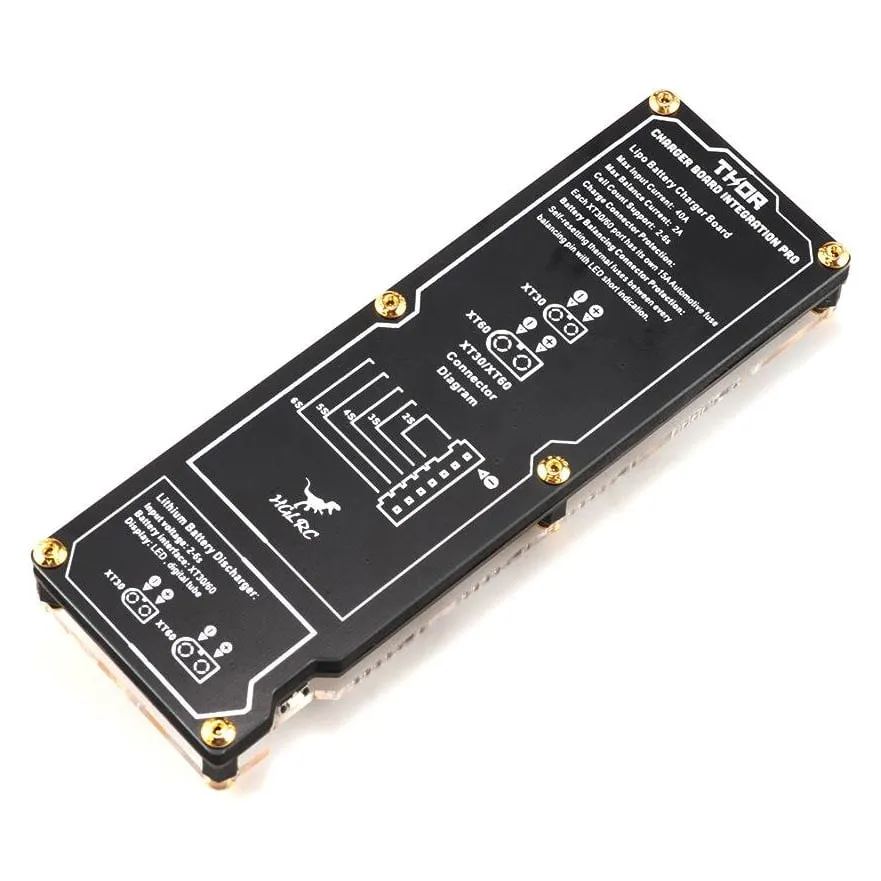 HGLRC Thor 40A LiPo Balance Charging Board (XT60/XT30, 2-6S)