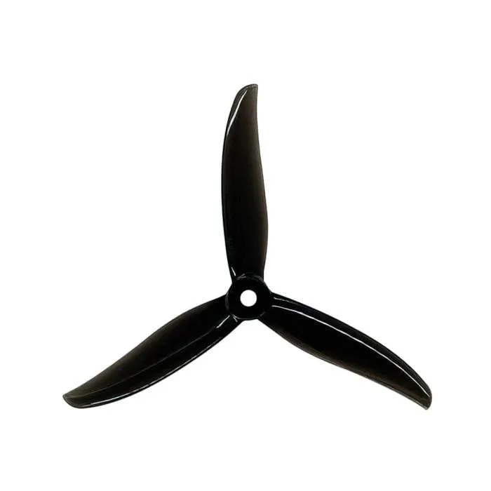 Gemfan SBANG 4934 3-Blade Propeller (Set of 4) (2 CW + 2 CCW) — Color: Black / Direction: CCW