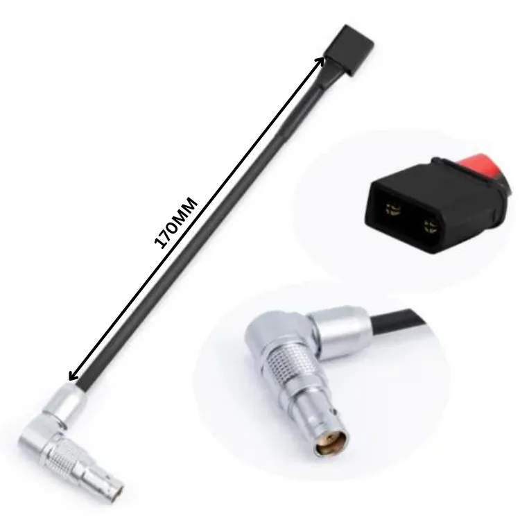 XT30U-Male to RED Komodo Power Cable 170mm