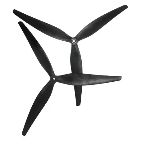 HQProp MacroQuad 11x7.5x3 Propeller (1CW+1CCW) Black Glass Fiber Nylon