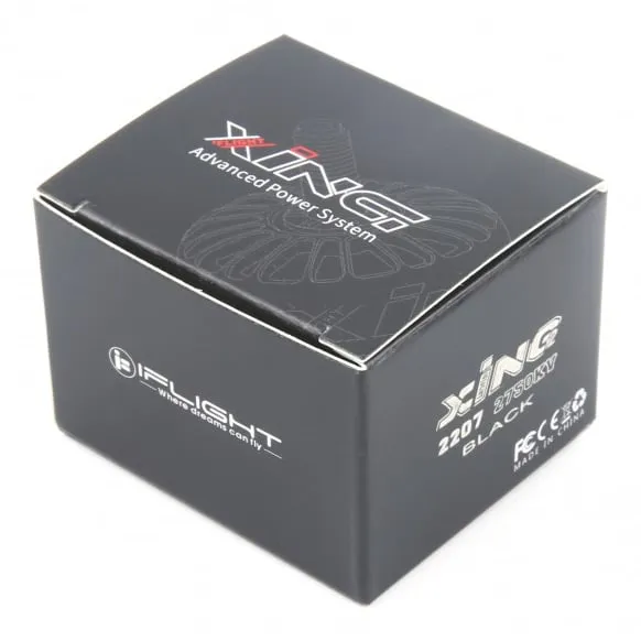 iFlight XING2 2207 4S/6S FPV Motor Unibell (Black)