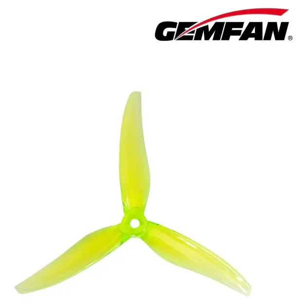 Gemfan Fury 5131 Propeller — Color: Radioactive Yellow