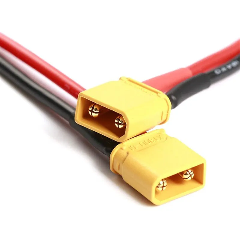 Amass XT30U Plug – 10cm 18AWG Silicone Cable