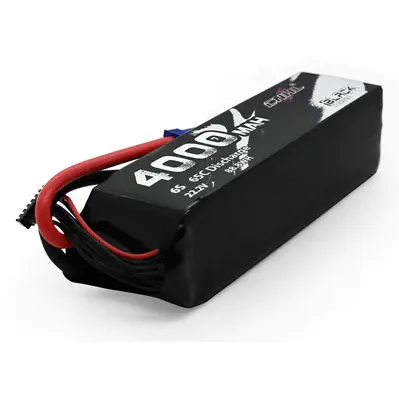 CNHL Black Series 4000mAh 6S 22.2V 65C LiPo Battery (EC5)