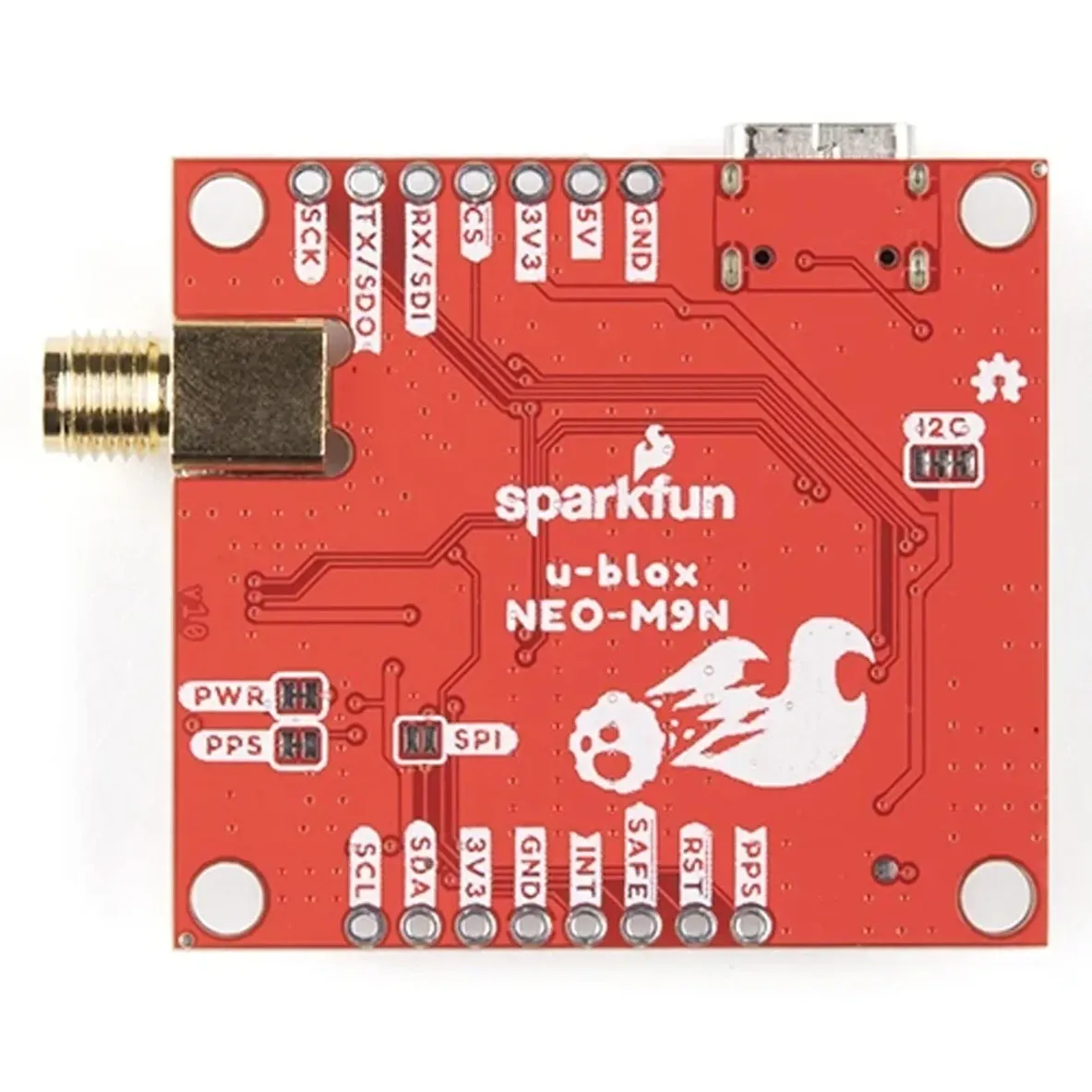 SparkFun NEO-M9N GPS Breakout with SMA and Qwiic