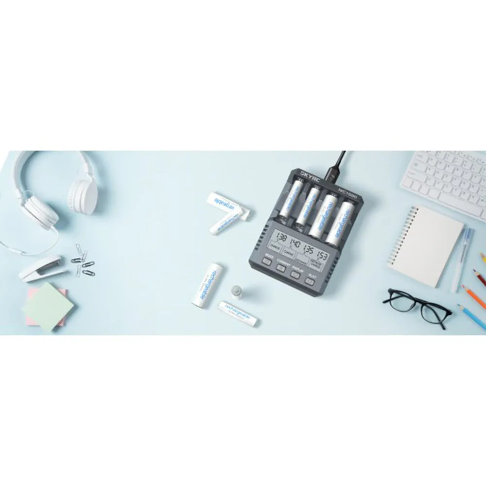 SkyRC NC1600 Smart 4-Slot AA/AAA Charger and Analyzer