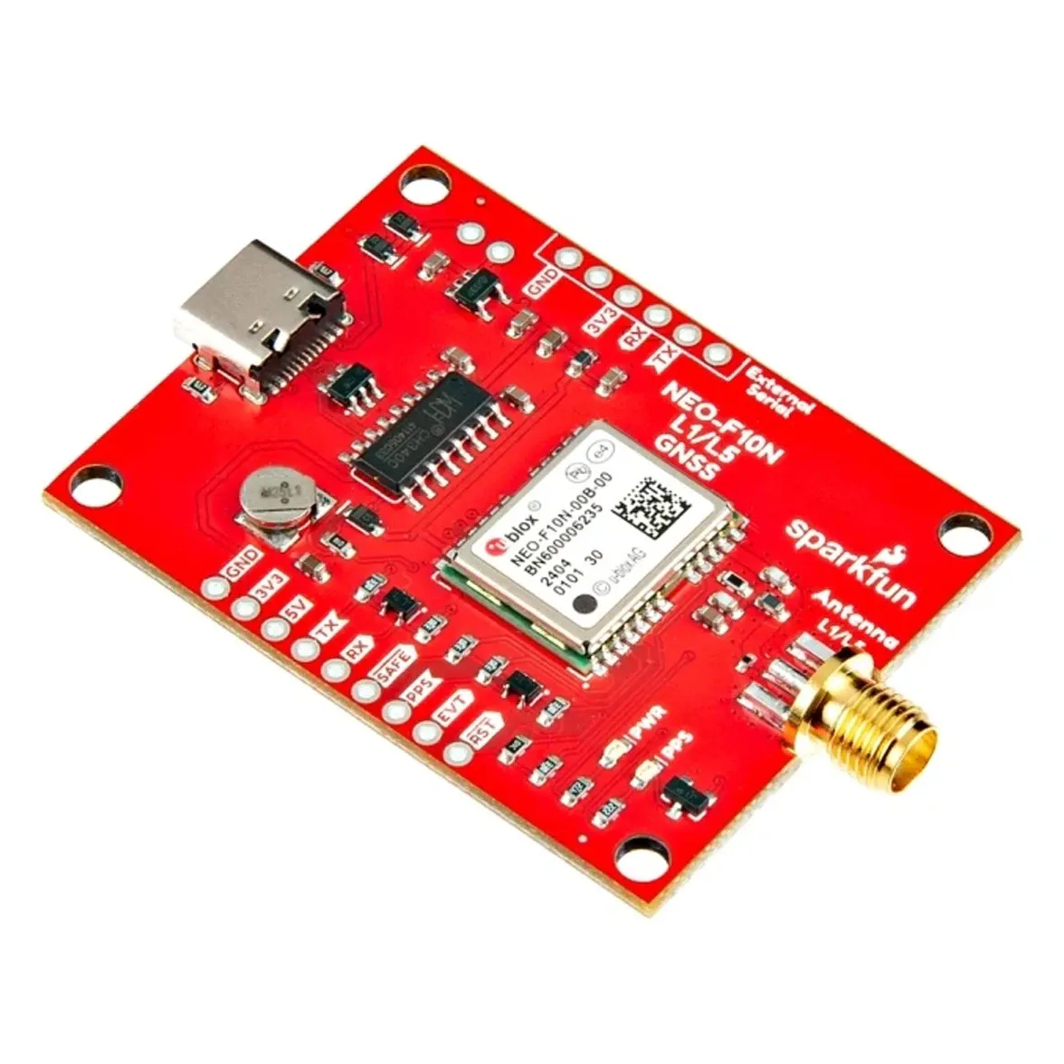 SparkFun GPS-24114 GNSS Dual-Band L1/L5 Breakout