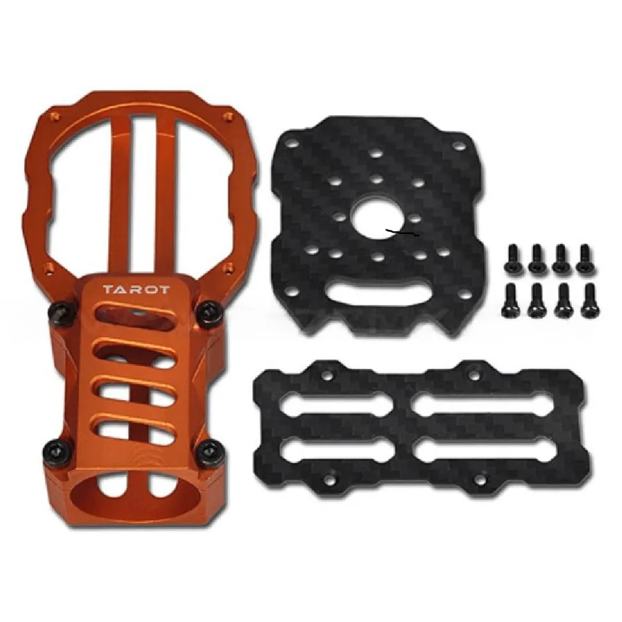Tarot TL9603 25mm Motor Mount — Color: Orange