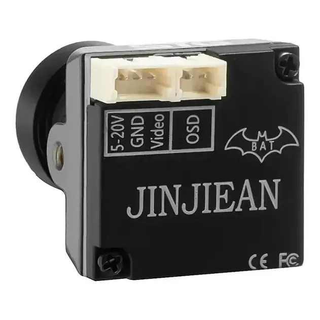 JINJIEAN B19 Pro 1500TVL Black-Light Analog FPV Camera