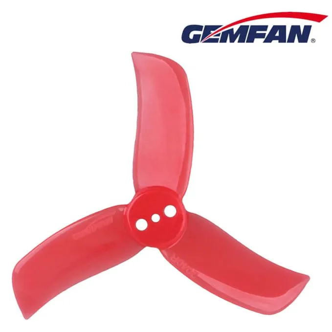 Gemfan Hulkie 2040 Durable 2" Tri-Blade Propeller (8 Pack — 4CW+4CCW)