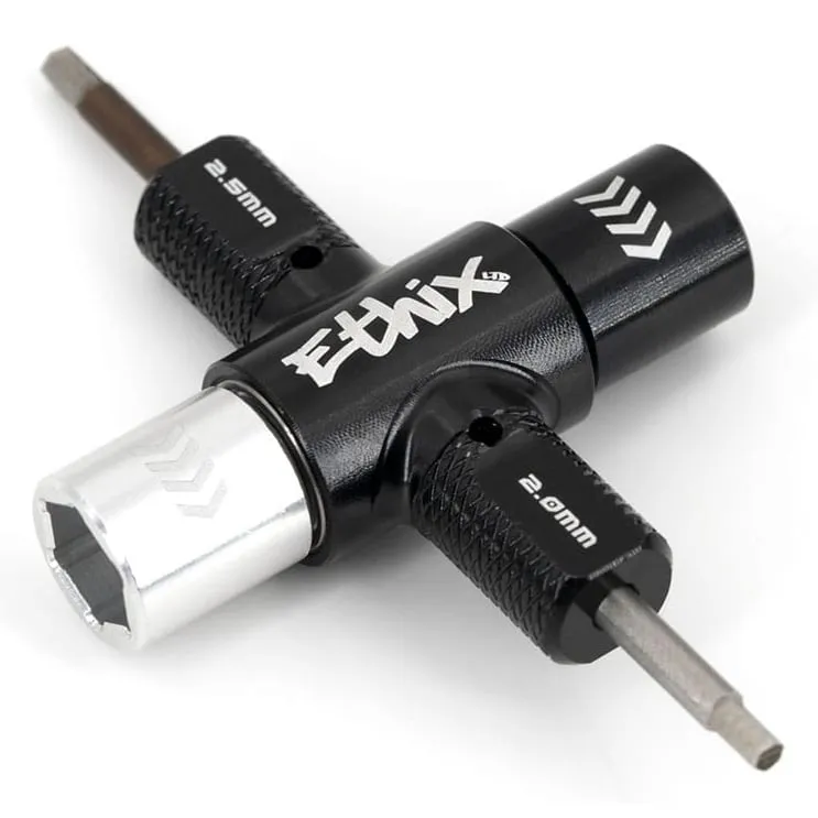 Ethix Multi-Purpose Prop Tool with 8mm Sockets and Hex Drivers