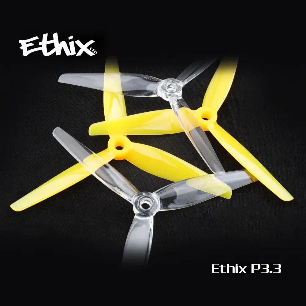 HQProp Ethix P3.3 Mango Lassi Propeller — Polycarbonate (2CW+2CCW)