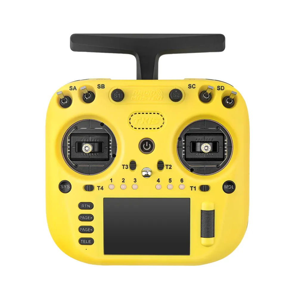 RadioMaster TX15 Crush ELRS Radio Controller — Color: Yellow