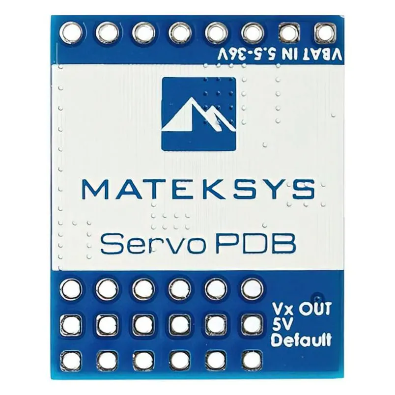Matek SVPDB-8S Servo PDB with BEC (5.5–36V to 5–8.2V)