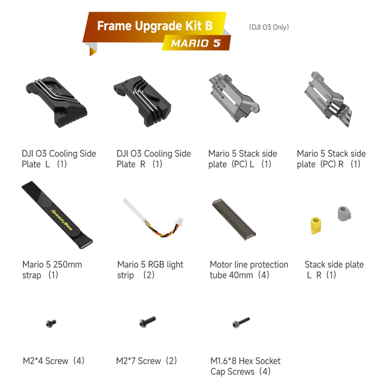 SpeedyBee Mario 5 Upgrade Kit