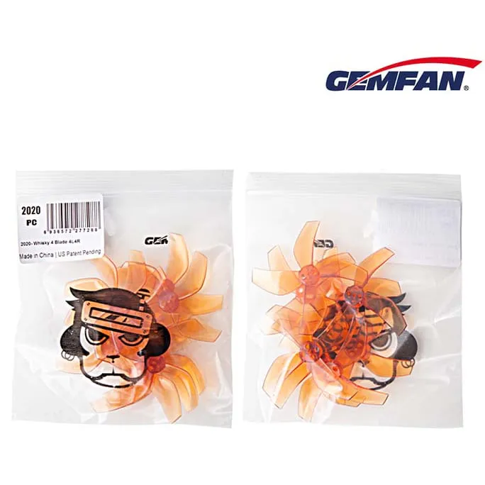 Gemfan D51 Ducted 4-Blade 51mm CineWhoop Propeller (Set of 8 — 4CW+4CCW)
