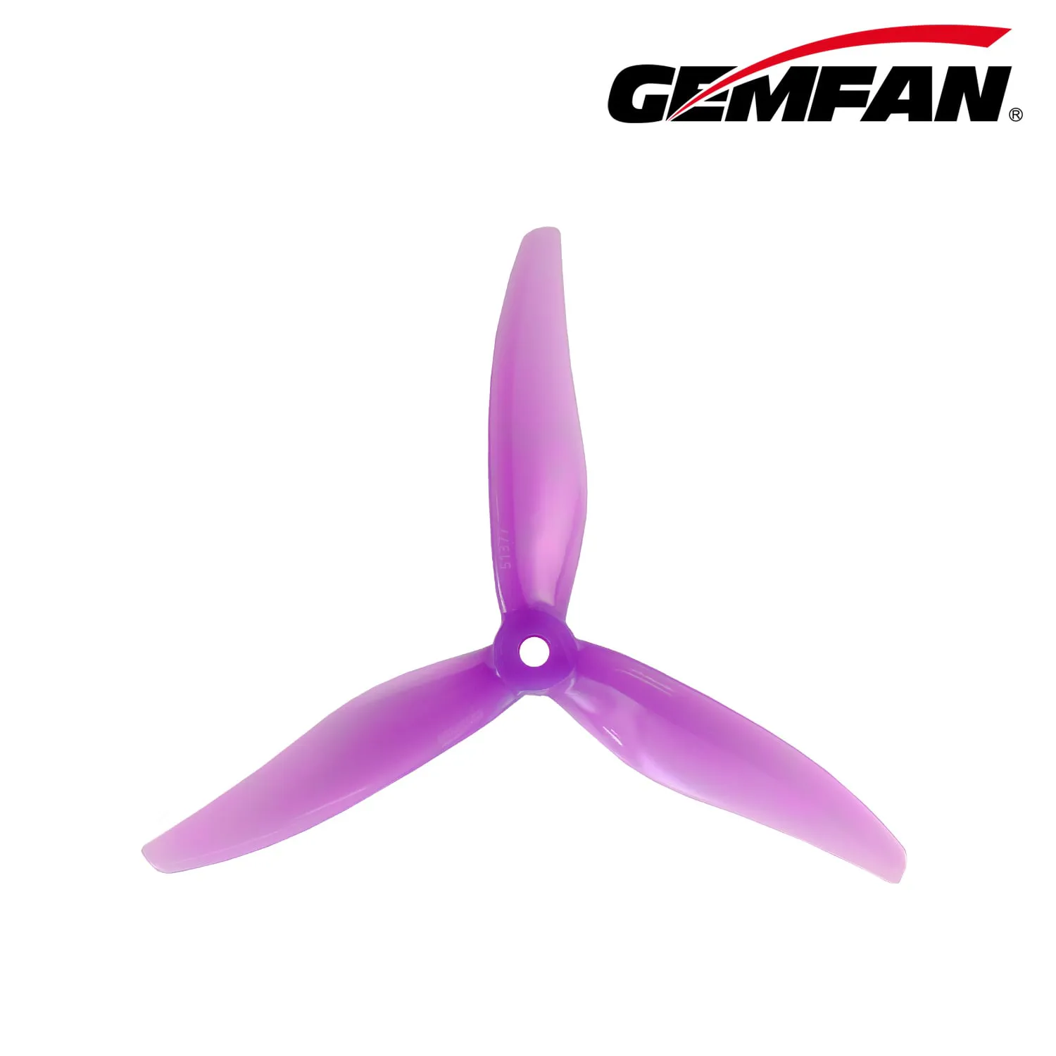 Gemfan Hurricane MAX 51377 3-Blade Propeller (Set of 4 — 2CW+2CCW) — Color: Magenta