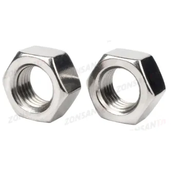 Metric 304 Stainless Steel Hex Nut (20pcs)