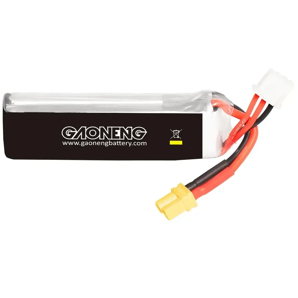GAONENG GNB 450mAh 2S 7.4V 80C XT30 LiPo Battery (Long)