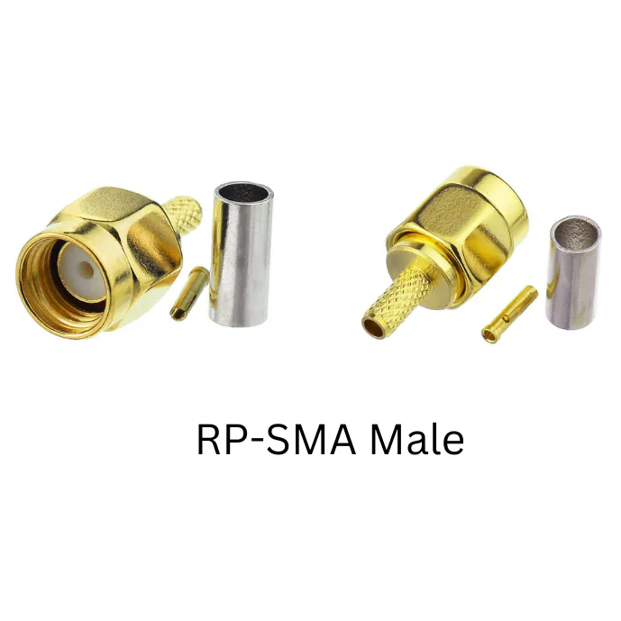 RP-SMA Male & Female Connectors for Coaxial Cable