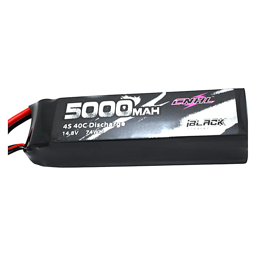 CNHL Black Series 5000mAh 4S 14.8V 40C LiPo Battery (XT90)