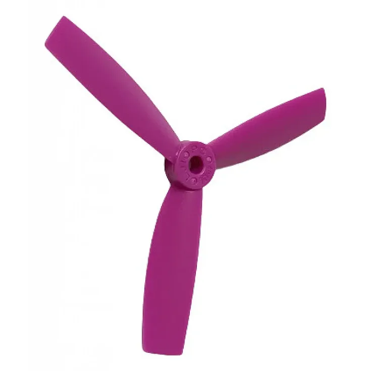 4045 (4x4.5) 3-Blade Propeller, Purple (CW + CCW)