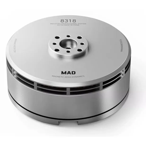 MAD Motor 8318 IPE Agriculture Motor — KV: 100KV, Color: Silver, KV: 120KV, Color: Silver