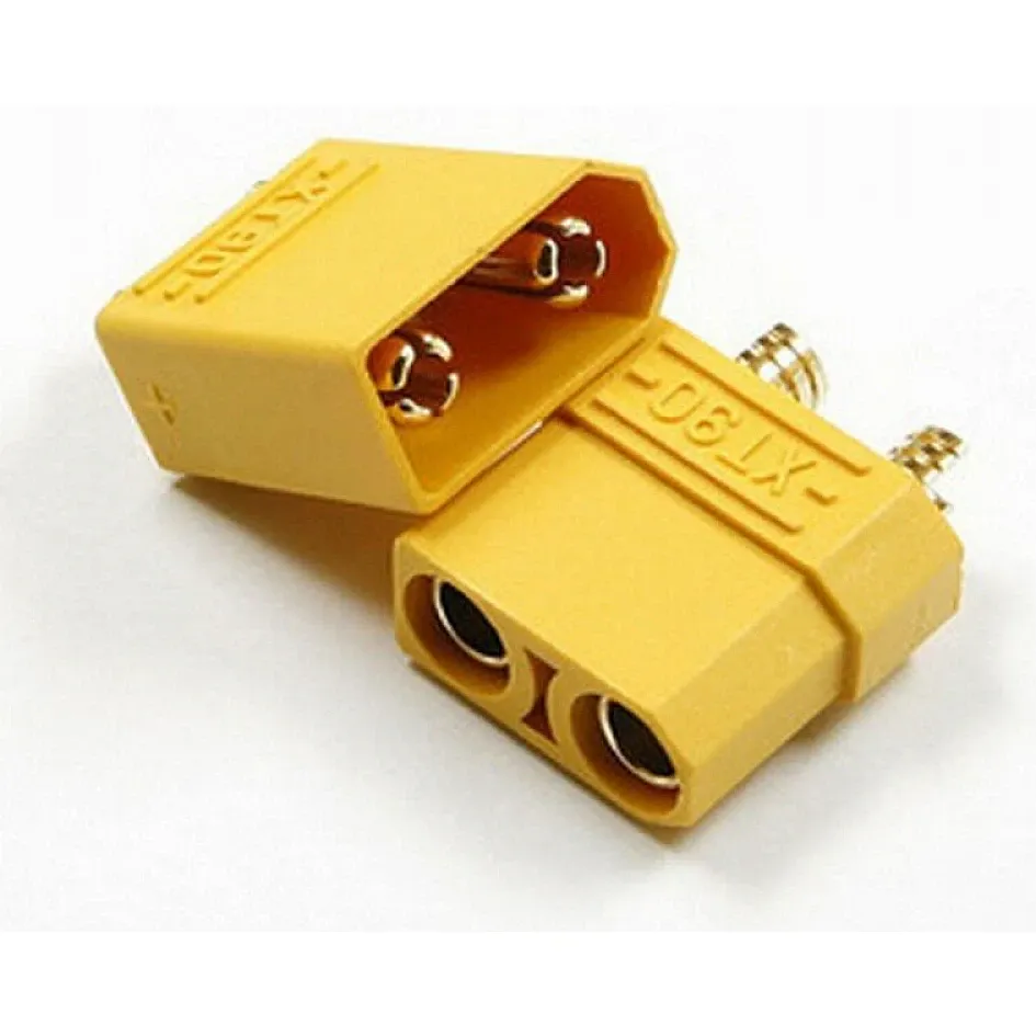 XT90 Male + Female Battery Connector Pair