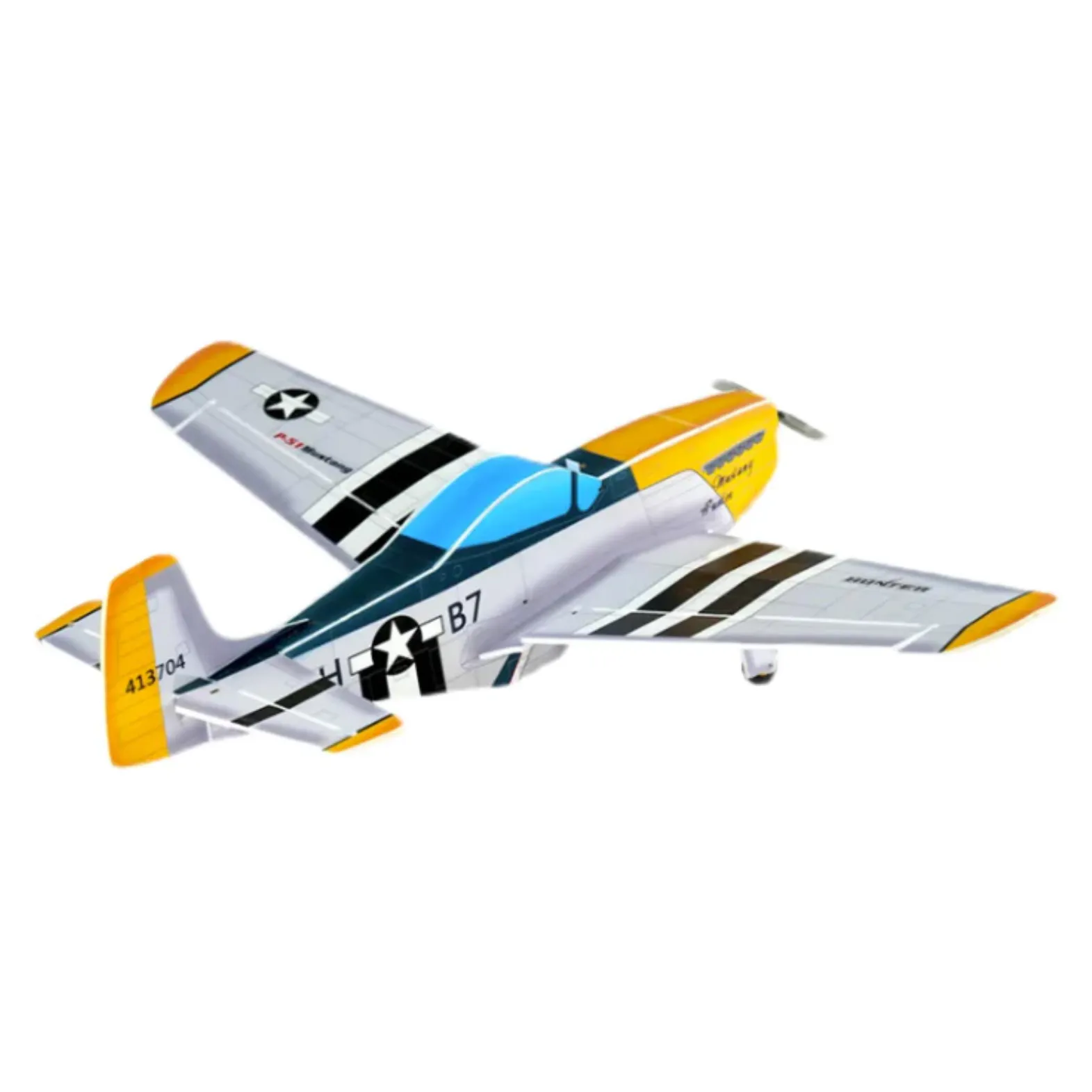 P-51 Mustang PNP with RX1.0 Flight Controller