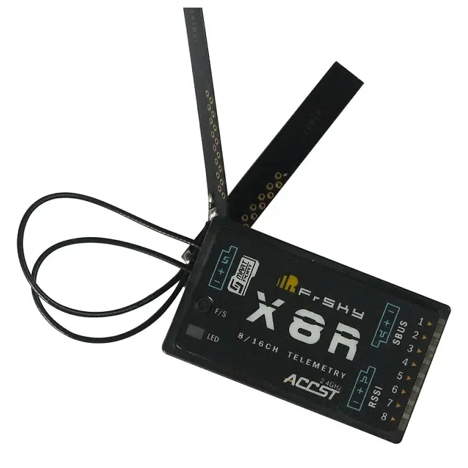 FrSky X8R 8/16-Channel Full Duplex Telemetry Receiver