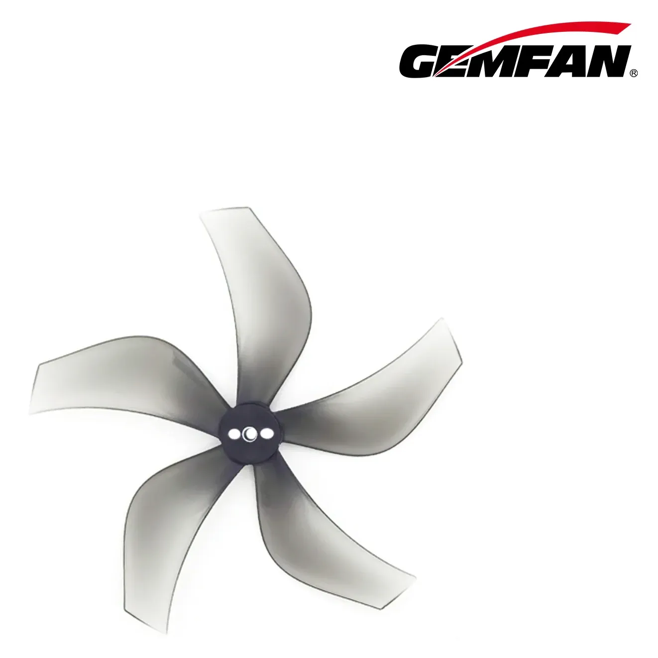 Gemfan 2925 Ducted 5-Blade Propeller 2mm for DJI Avata — Color: Clear Gray
