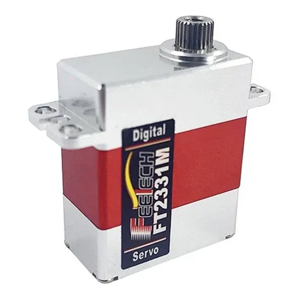 Feetech FT2331M 6V 4.5kg.cm Aluminium Case Steel Gear Digital Servo