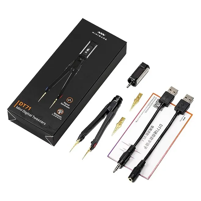 MINIWARE DT71 Portable Digital Smart Tweezers