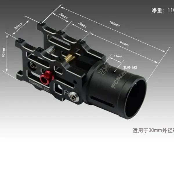 Z30 Aluminium Folding Arm Tube Joint Round-Head Single-Screw