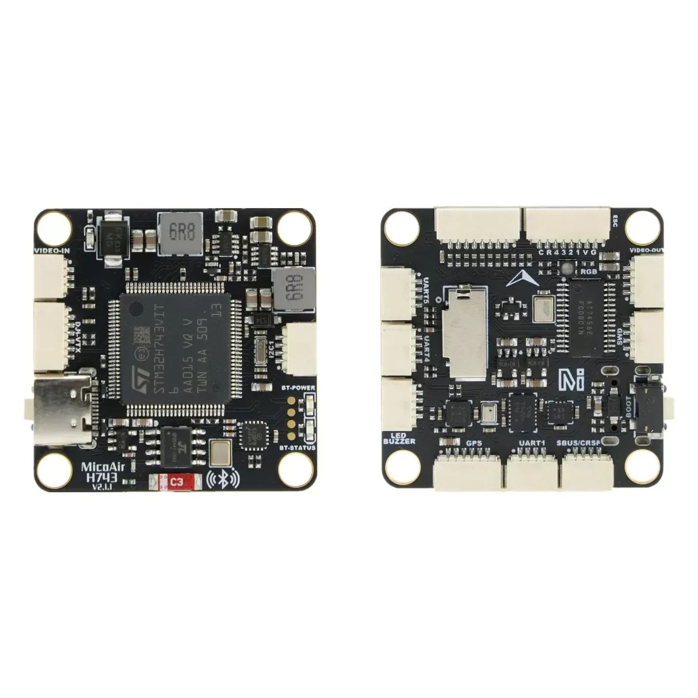 MicoAir743 V2 AM32 55A 30×30 FC&ESC Stack