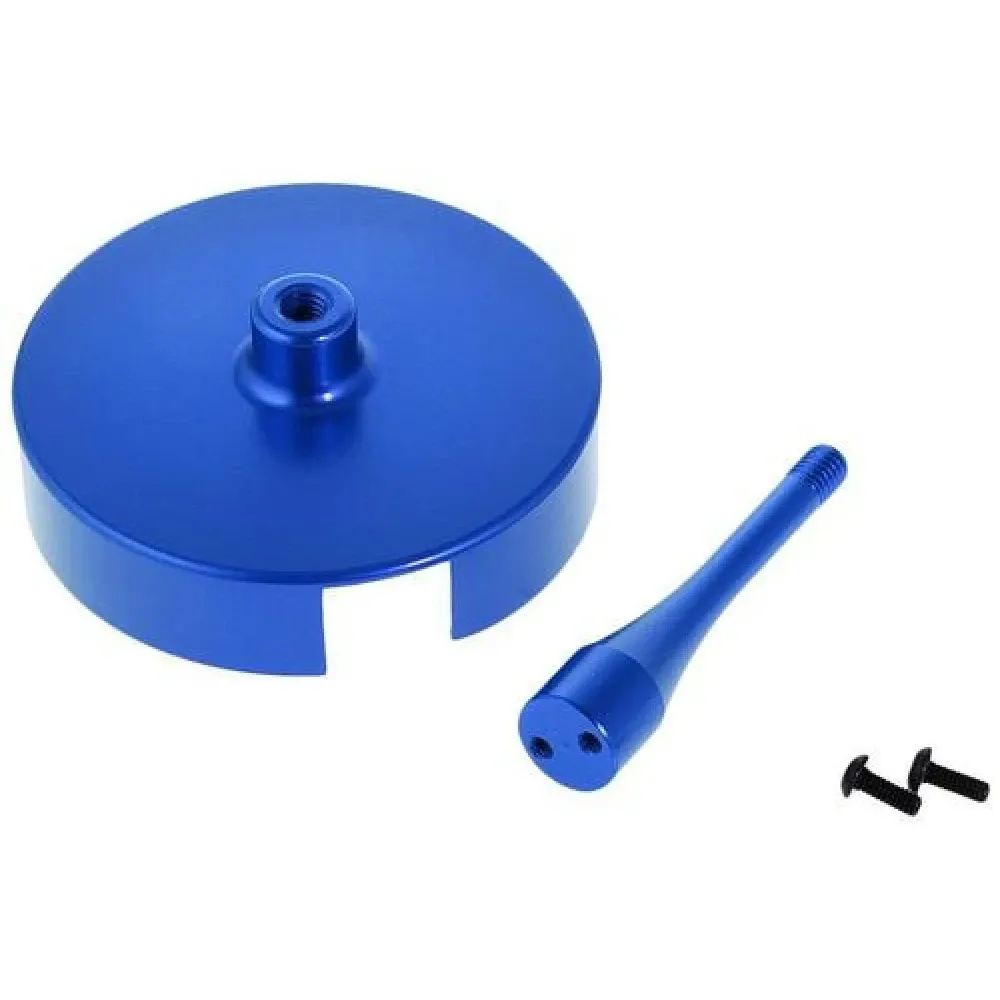 CNC GPS Antenna Mount for APM — Color: Blue