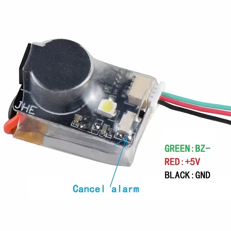 JHEMCU JHE42B Self-Powered Drone Finder Buzzer, 110dB