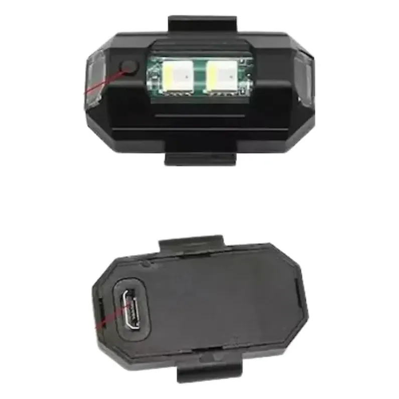 Wireless Seven-Colour LED Strobe Light, Micro USB Rechargeable