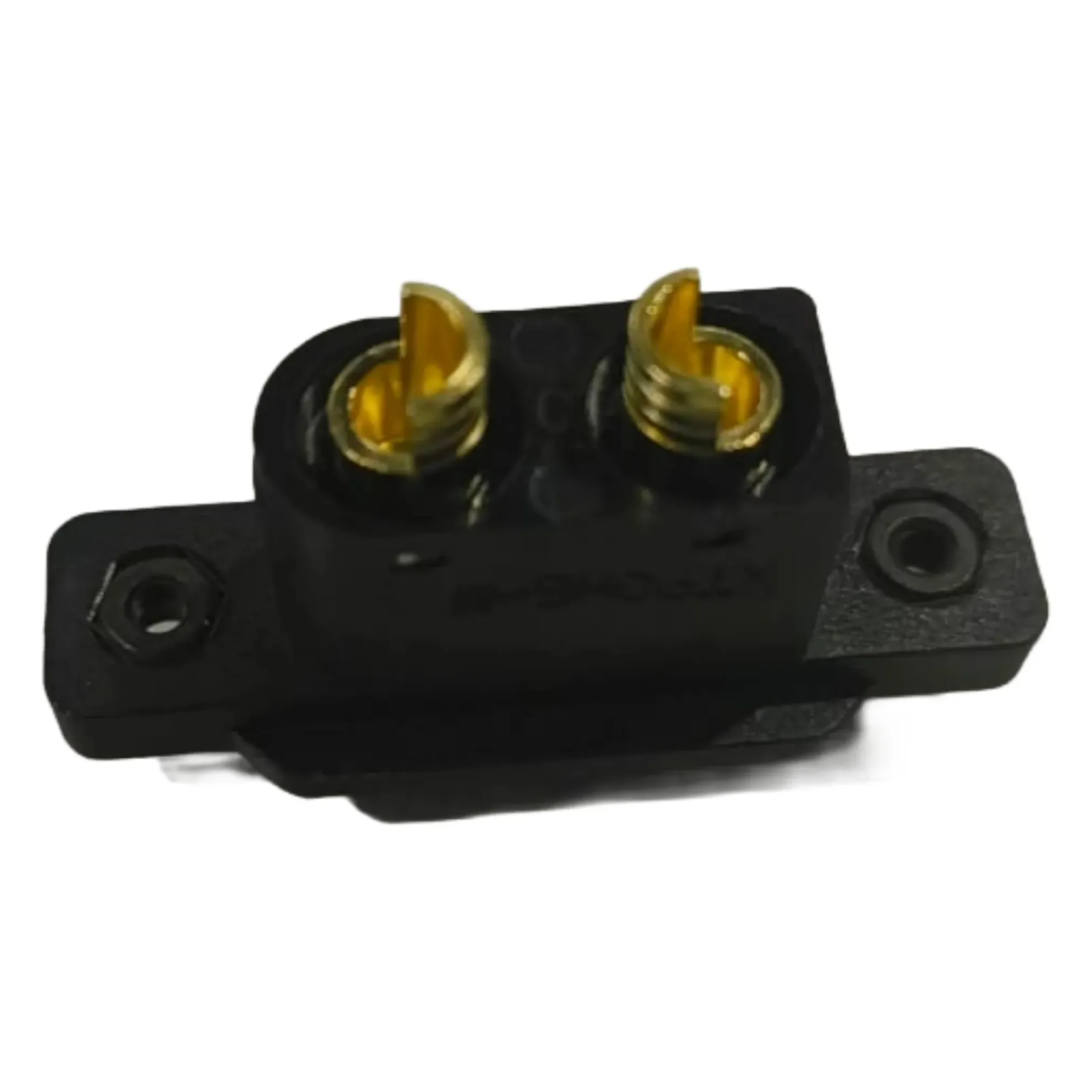XT90E-M Male Connector with 3.0mm Weld Legs, Black
