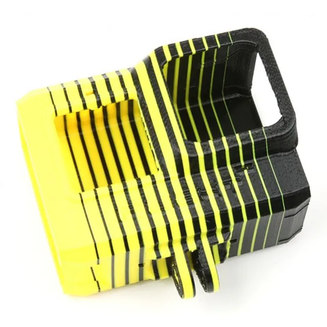 iFlight TPU Adjustable GoPro Mount (0–40°) — Color: Yellow Black / Model: Hero 8